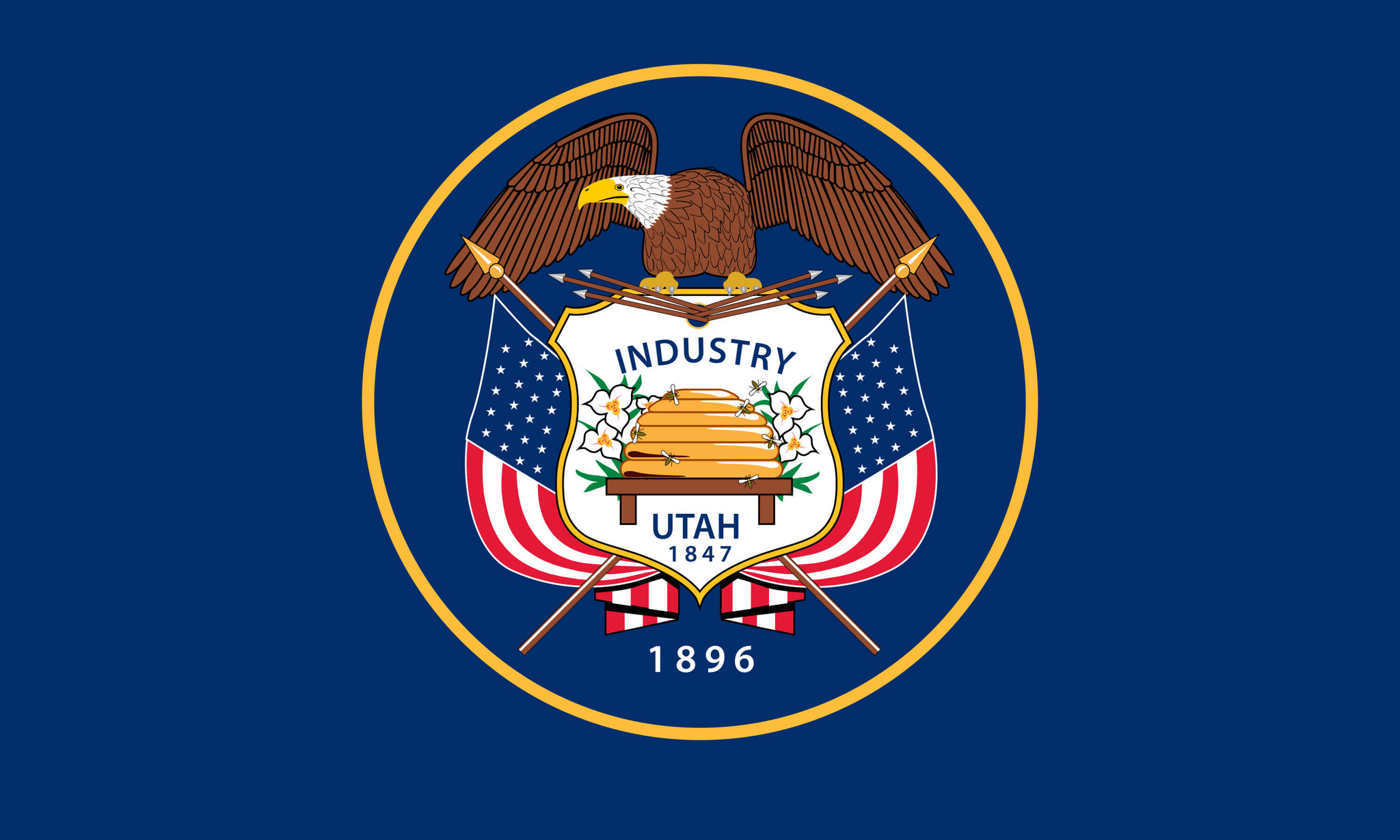 Utah State Flag